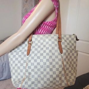 Louis Vuitton Damier Azur totally Monogram MM
